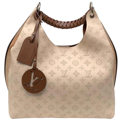 louis vuitton tasche carmel|louis vuitton mahina carmel bag.